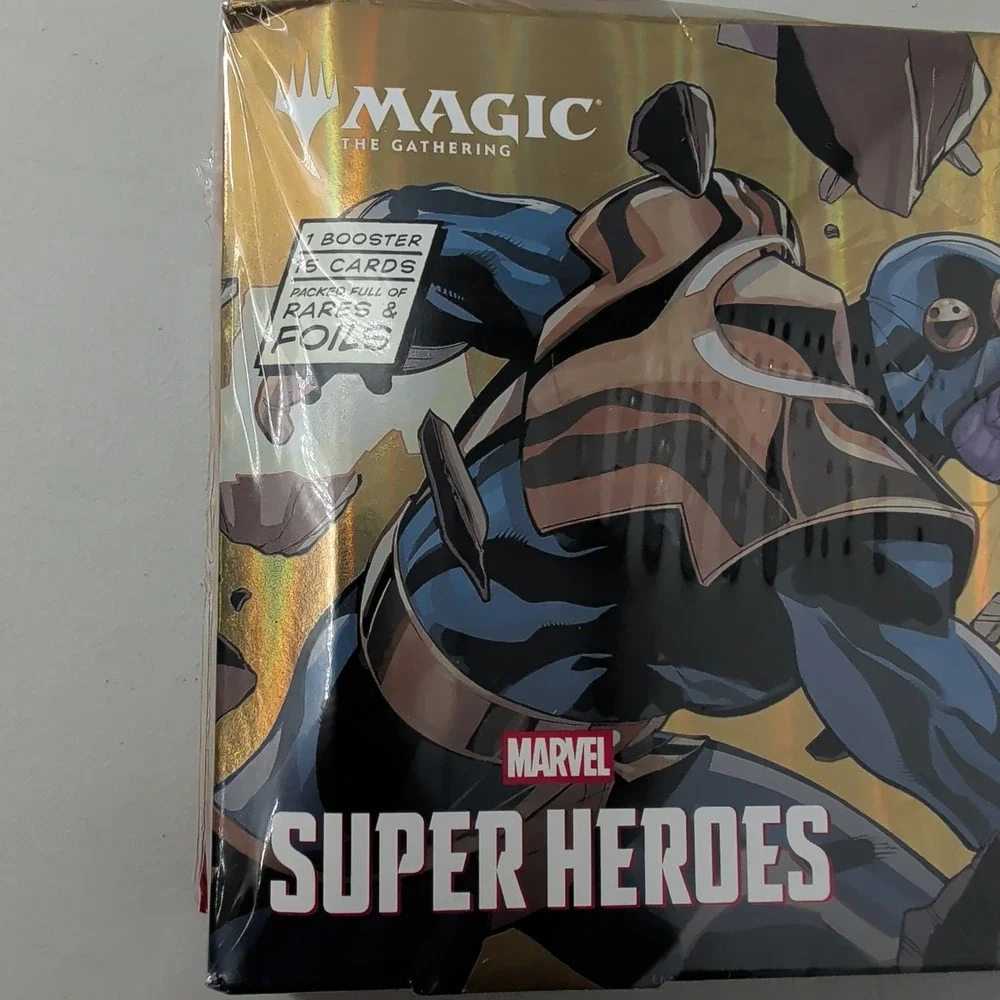 Magic The Gathering Marvel Super Heroes Collector Booster Pack Sealed Thanos